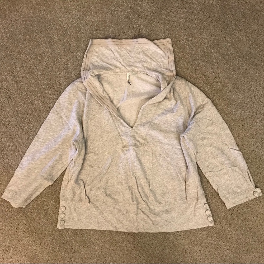Thursday Friday Anthropologie Grey Sweater